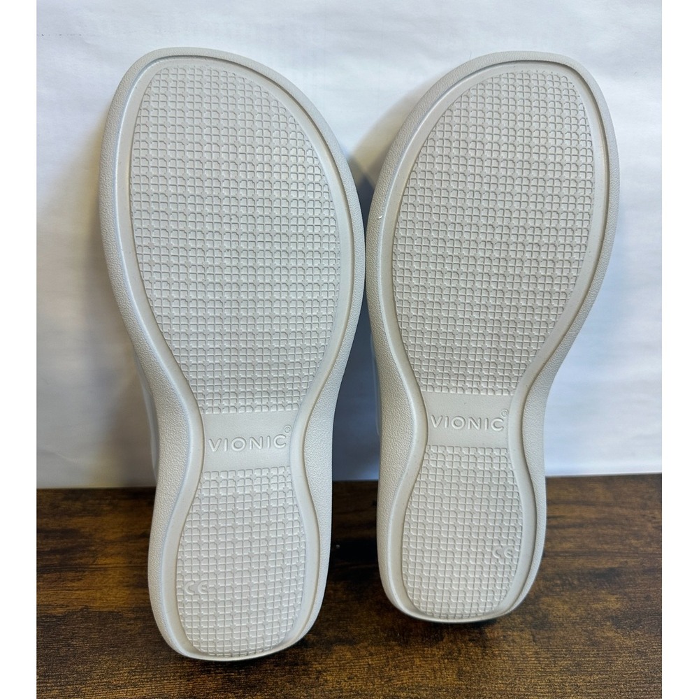 Vionic Luminous Blue Translucent Platform Thong Comfort Sandal Size 10 - Picture 5 of 10